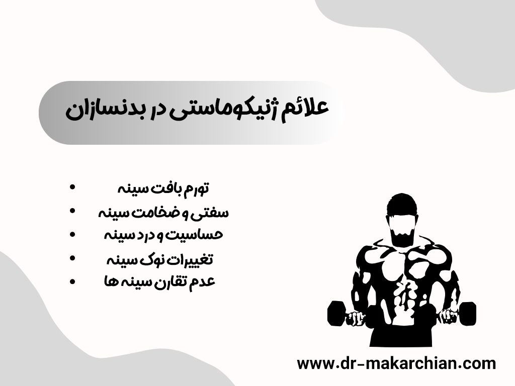 ژنیکوماستی در بدنسازی - دکتر حمیدرضا مکارچیان