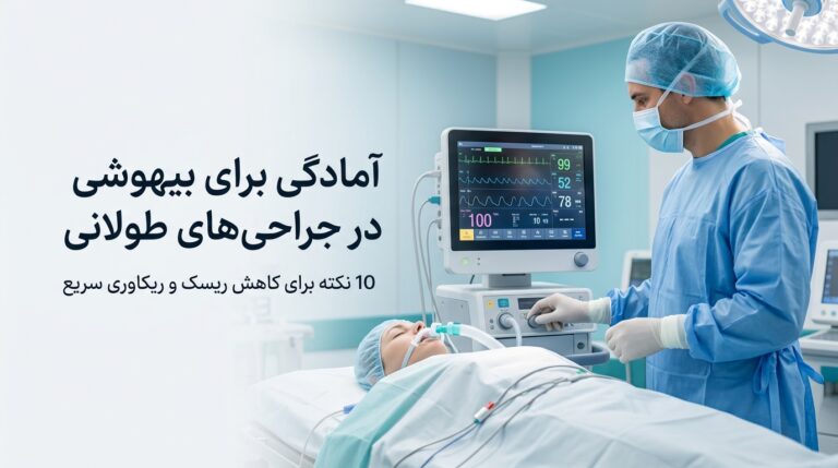 بیهوشی در جراحی طولانی؛ 10 نکته برای کاهش ریسک