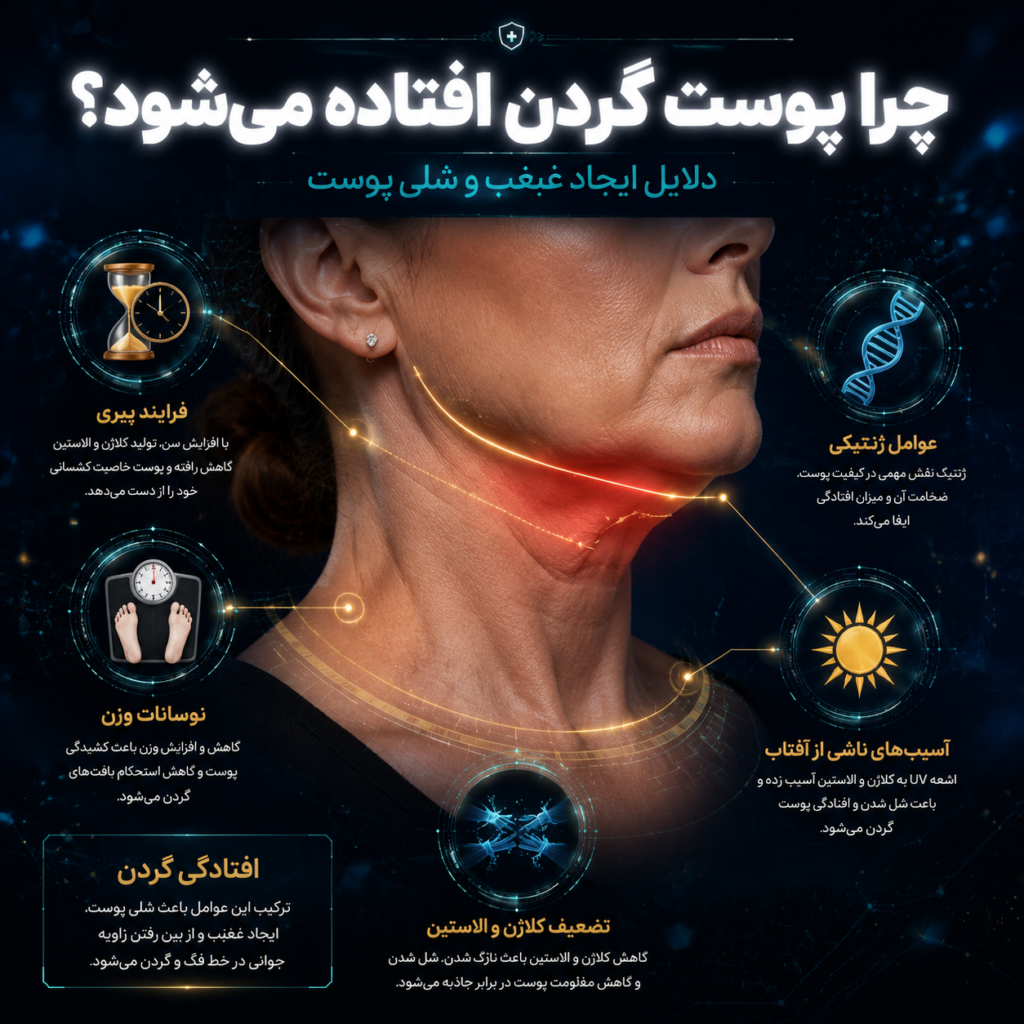جراحی لیفت گردن