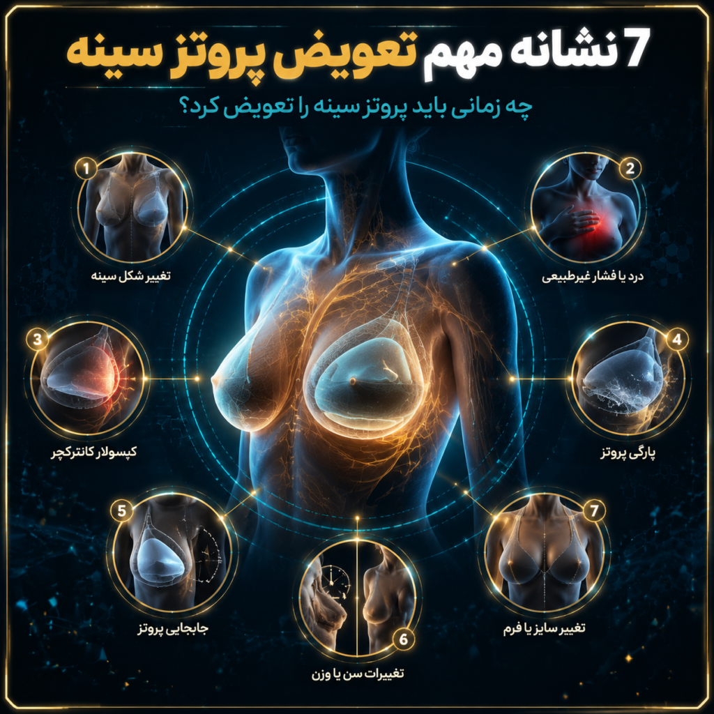 تعویض پروتز سینه؛ چه زمانی نیاز به جراحی مجدد دارید؟