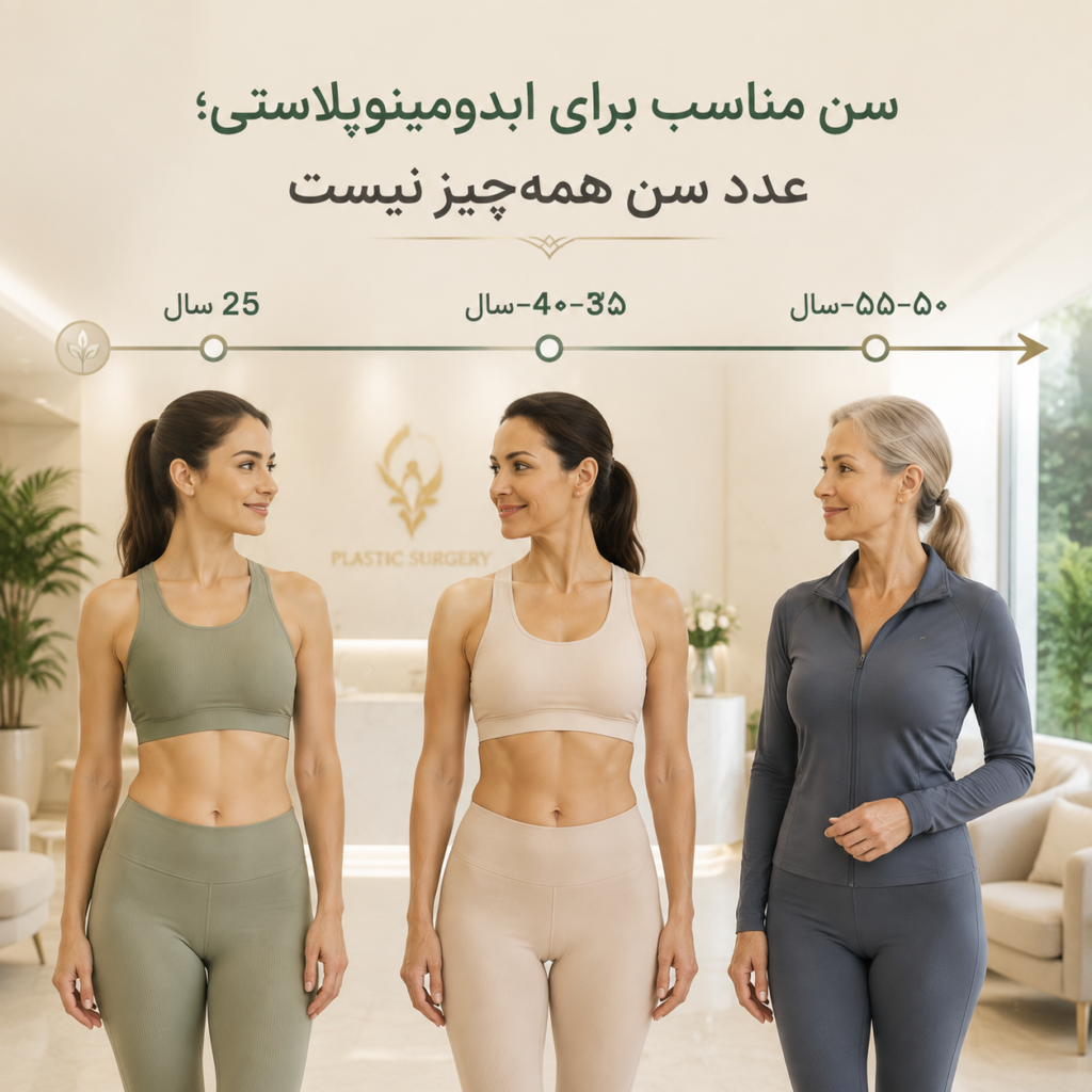 بهترین سن برای ابدومینوپلاستی چیست؟